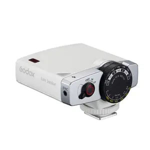 TOMTOP Godox Lux Junior Retro Camera Flash 1/1-1/64 Flash Power 28mm Focal Length Camera Flash