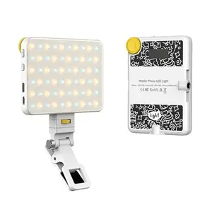 TOMTOP 5W Photography Lamp Bi-color LED Light Pocket Vlog Light