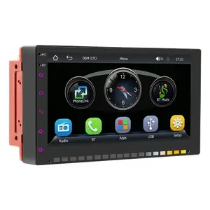 TOMTOP 7in Multi-language Car Wireless MP5 Player Car Audio and Video Player Auto Multi-media Player Car Radio Receiver