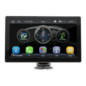 TOMTOP 9in Multi-language Car BT MP5 Player Multifunctional Car Audio and Video Player