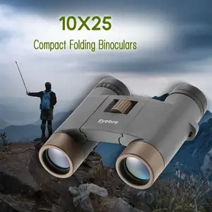 TOMTOP 10x25 Compact Folding Binocular