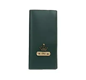 CUSTOMISE STUDIO Men Vegan Leather Travel Organiser - Olive