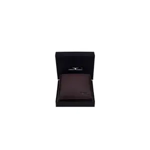 URBAN FOREST Carl Chocolate Brown Mens Leather Wallet for Men