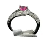 Ring for Girls, Women and Your Valentine, Wedding Engagement Ring (ASP- 0091/ Size : 11)