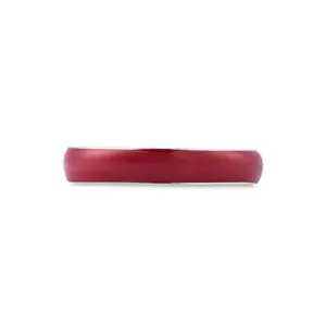Mia by Tanishq 93 Kt Fiery Red Silver Finger Ring