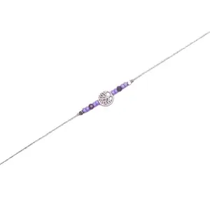 Taasha Craft Om Oxidised Handmade Single Rakhi – Rakhi for Brother, Bhaiya, Bhai