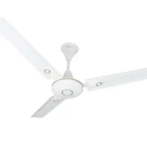 SUMMERKING Wave 1200mm High Speed Decorative Ceiling Fan with Copper CNC Winding | BIS Approved | 2 Years Replacement Warranty (White) price in India.