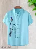 Men's Casual Shirt(SHIRT173_L_648) Multicolour