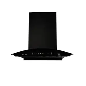 Elisa Myra Black Wall Mounted Kitchen Chimney 60 CM