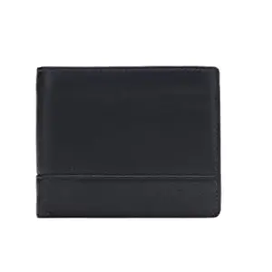 SWISS MILITARY Ellis Overflap Coin Leather Wallet-Navy Blue