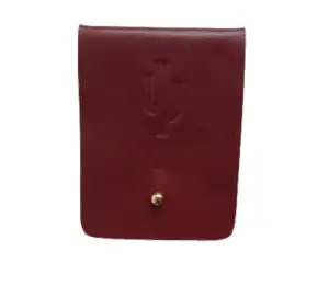 Urban Desert Credit Card Holder, Cash Holder, Cactus Leather for Men and Women-Burgundy Color - Pack of 1