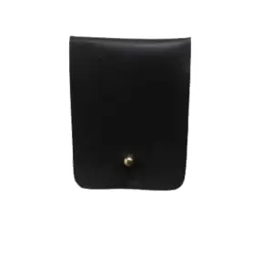 Urban Desert Credit Card Holder,Cash Holder 100% Eco Fashion,Made from Cactus Leather- Black Color - Pack of 1