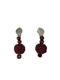 Rudraksha Earrings Only | Costume Accessories For Kids Pack Of 5 For Unisex-Child