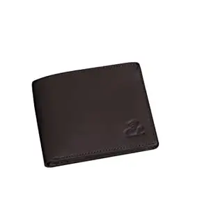 ClassiLife Genuine Leather Wallet for Men (Brown)