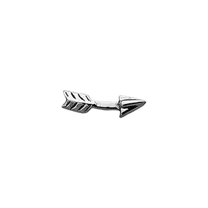 FOURSEVEN® Jewellery 925 Sterling Silver Stud | Silver Arrow Stud - Single for Men and Women (Gift for Him/Her) Valentines Day Gifts