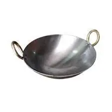 Eurohaus Traditional Rustic Iron Karahi with Riveted Handles (8 inch Dia) price in India.