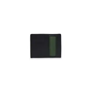Smith & Blake - Men's Black and Green Leather Wallet - Premium Luxury Gift - Slim Bifold Design - Premium-Quality Craftsmanship - Stylish and Practical - Emerald