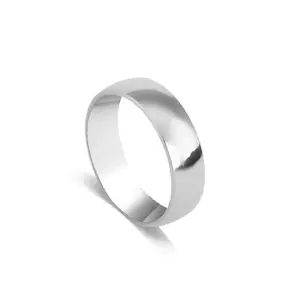 PALMONAS Plain Silver Band Ring for Men (Size- 10) - Men's Accessories | Birthday, Anniversaries Gift for Men & Boys
