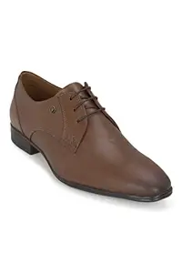 Van Heusen Brown Formal Shoes