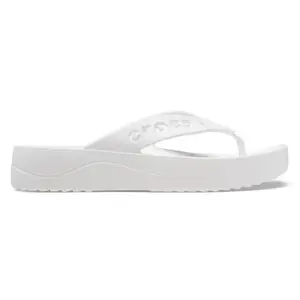Crocs Women Baya Flip 208395-100 White W7