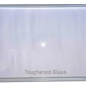 Tiksha Enterprises TFN GLASS compatible for samsung double door RT39 TFN GLASS model main shelf dimension in cm (57.5=57.5) 34.5