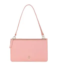 Tommy Hilfiger Womens Pink Color Handbag (OS)