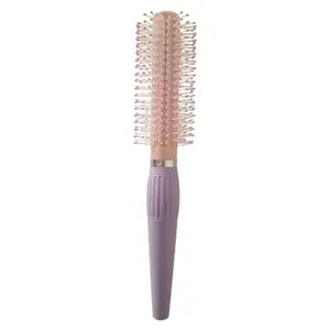 Bright Cute Hair Brush with Pointed Handle Strong & Flexible Nylon Bristles having Anti-static Ball Tips, For Grooming, Straightening, Smoothing, Detangling Hair, Ideal for Men & Women