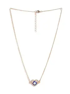 KRELIN Gold Plated Eye of Horus Necklace for Men Women Stainless Steel Egypt Protection Lucky Eye Pendant Jewelry Gift