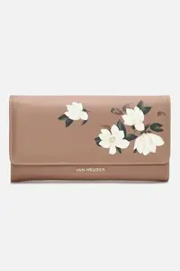 Van Heusen Women Brown Print Wallets
