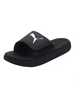 Puma Men's Softride Slide V Black slide-11 Kids UK (38211201)