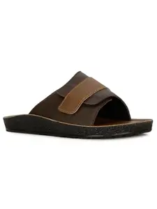 Bata Men's Slip-on Slide - BROWN (8 UK) (8714578)