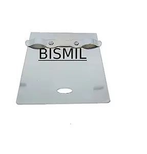BISMIL Slide Plate for sv Old Model Normal Domestic cast Iron Made Home Sewing Machine Pack of 1, Silver
