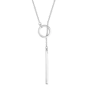 GIVA 925 Silver Elegance Over All Pendant With Link Chain | Gifts for Girlfriend, Gifts for Women and Girls |With Certificate of Authenticity and 925 Stamp | 6 Month Warranty*