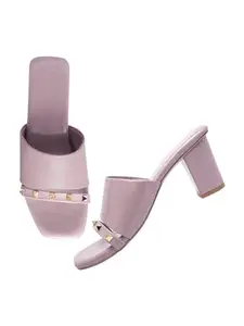 SELFIEE Stylish Block Heel Casual Attractive Design Fancy Sandal Comfortable Sole For Women & Girls