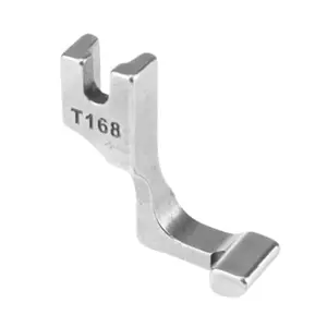 T168/S518L Invisible Zipper Industrial Machine Presser Foot