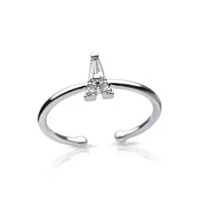 Aria Sparkle Ring '' A '' letter