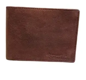 shree fashion Leater Dark Brown Colour Men's Wallet