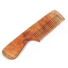 wooden comb for women wide tooth (Pack of 1)