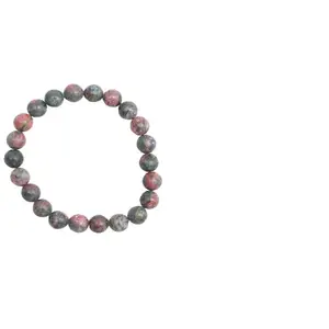 Stretchable Green Gemstone Bracelet for Women | Cabochon Stone Bead Bracelet | Adjustable Charm Bracelet for Girls | Stylish Everyday Fashion Accessory