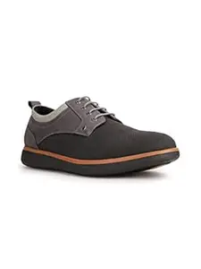 Bata Mens Karl Laceup Grey Casual Shoes