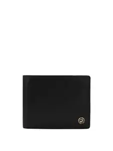 Da Milano Genuine Leather Black Bifold Mens Wallet with Multicard Slot (0120J)