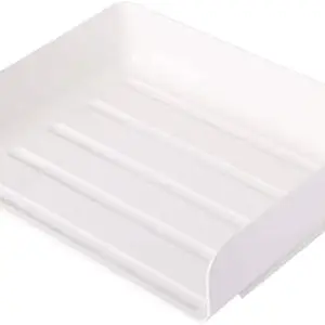 House of Quirk Stackable Paper Trays Desktop Racks for Desk File Rack,Letter Tray,Accessories Tray for Desktop,A4 Paper Holder,Supplies,Magazine,File Documents,Receipts (White)