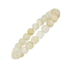 Anhad Crystals Original Moonstone Bracelet for Men & Women, 6mm