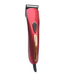 Generic ONSCART Long Wire Electric Trimmer for Men in (Red)
