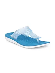 Bata womens NEW JASMINE Blue Flip Flop - 4 UK(5719455)