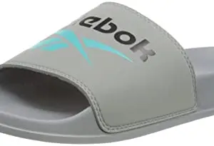 Reebok mens New Slide Rbk PUGRY5/CLATEA/CBLACK Slide Sandal - 10 UK (EGK89)