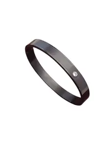 Modern Kada Bracelets for Men & Women - Chic Gold, Rose Gold, & Black Finishes with Classic Plain, Spiritual Om, or Sparkling Studded Accents - Versatile Wristwear.