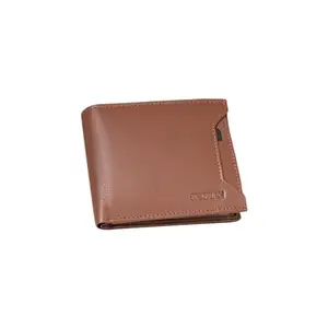 BAGMAN ™Oscar Tan Geniune Leather Wallet for Men | Soft and Stylish Mens Wallet with RFID Blocking Security