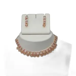 Jewellery Set for Women Necklace Set with Earrings (Prinal Art IMMITATION JJewellery_201)