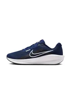 Nike Men's Downshifter 13 Running Shoe-Midnight Navy/Pure PLATINUM-BLACK-WHITE-11UK